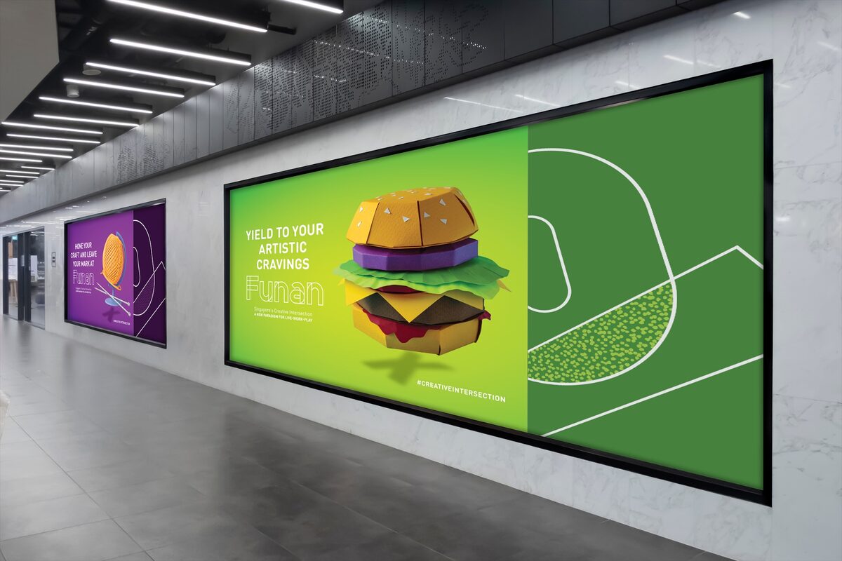 Funan Billboard OOH